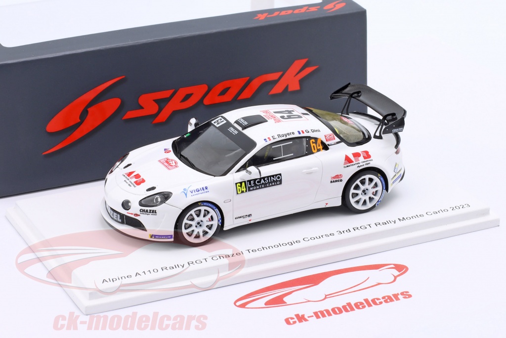 Alpine A110 Rally RGT 2024 in 1/43 von Eric Royère