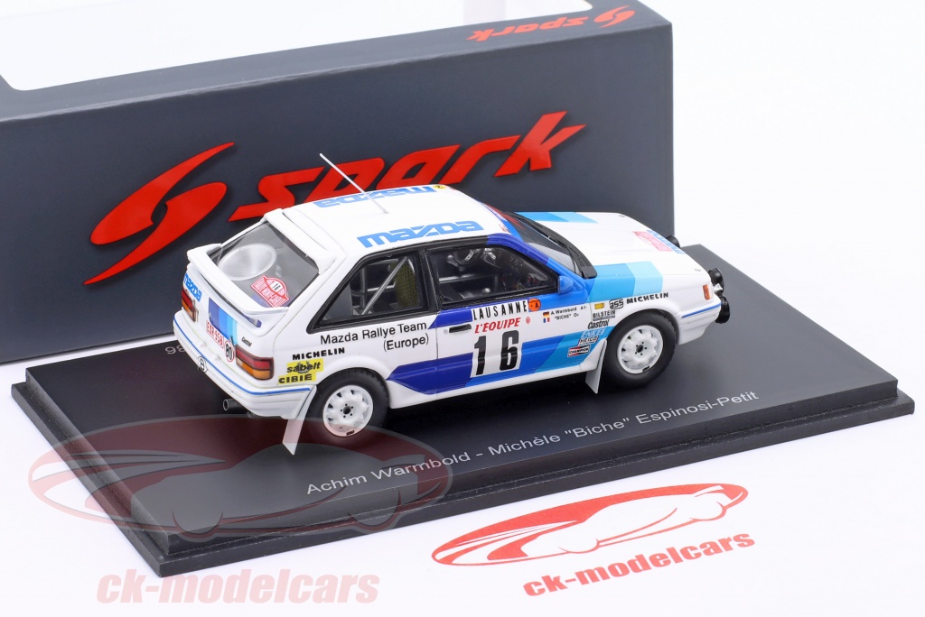 MAZDA 323 4WD RALLYE MONTE CARLO 1986 ACHIM