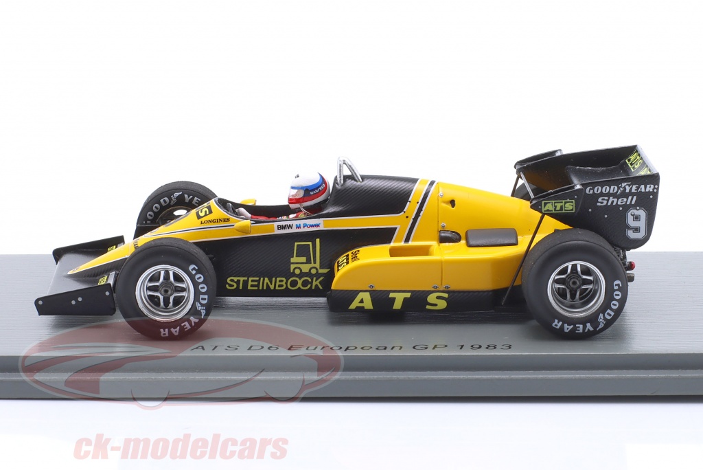ATS D6 1983 Spark 1:43 Maqueta Spark 1:43 ATS D6 De Manfred