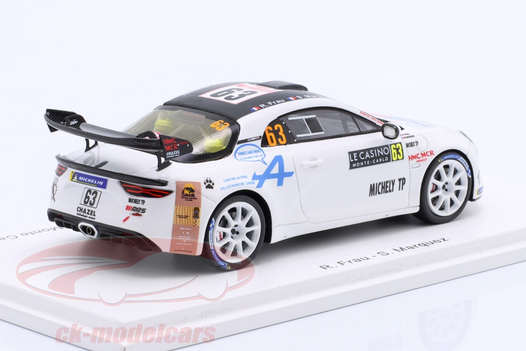 Modèle réduit Alpine A110 Rally Rgt N°63 Chazel