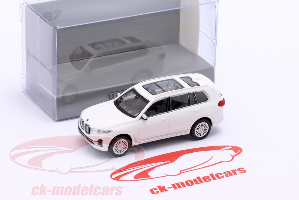 Miniature BMW X7 2019 Noire – Minichamps 1/87 HO – Réf 870029302