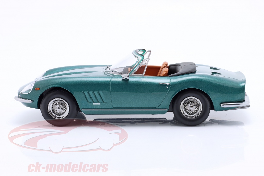 BBR 1:18 - Ferrari 275 Gtb/2 Vert Foncé Paris Salon De L'Auto 1964 W