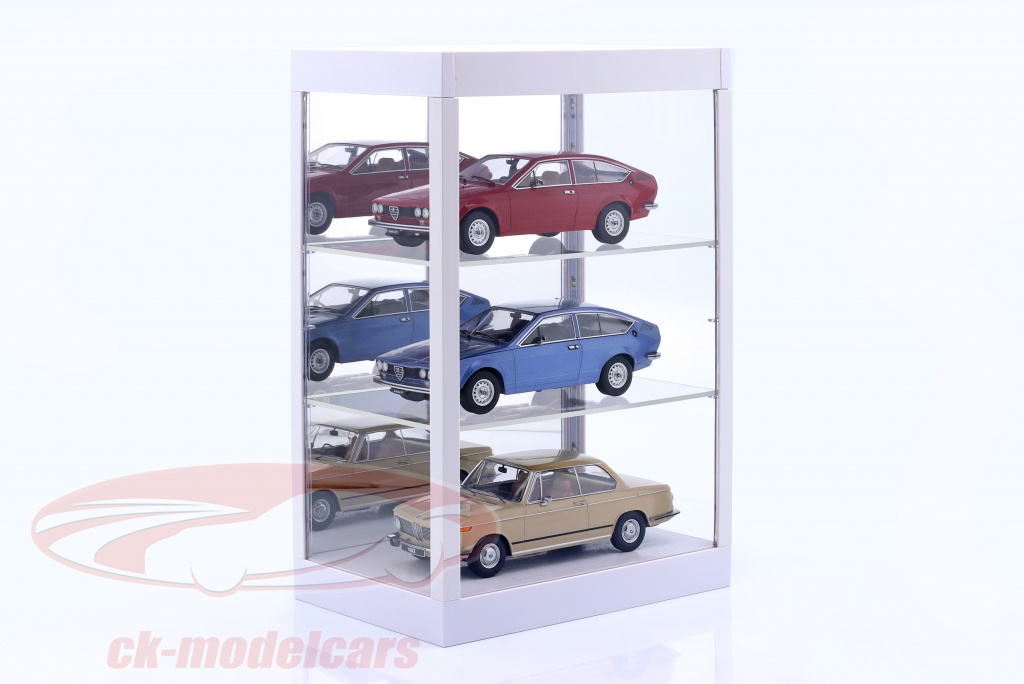1/8 Boîte vitrine Stuttgart Display case en acrylique anti-rayures, UV protection, anti-poussière, avec