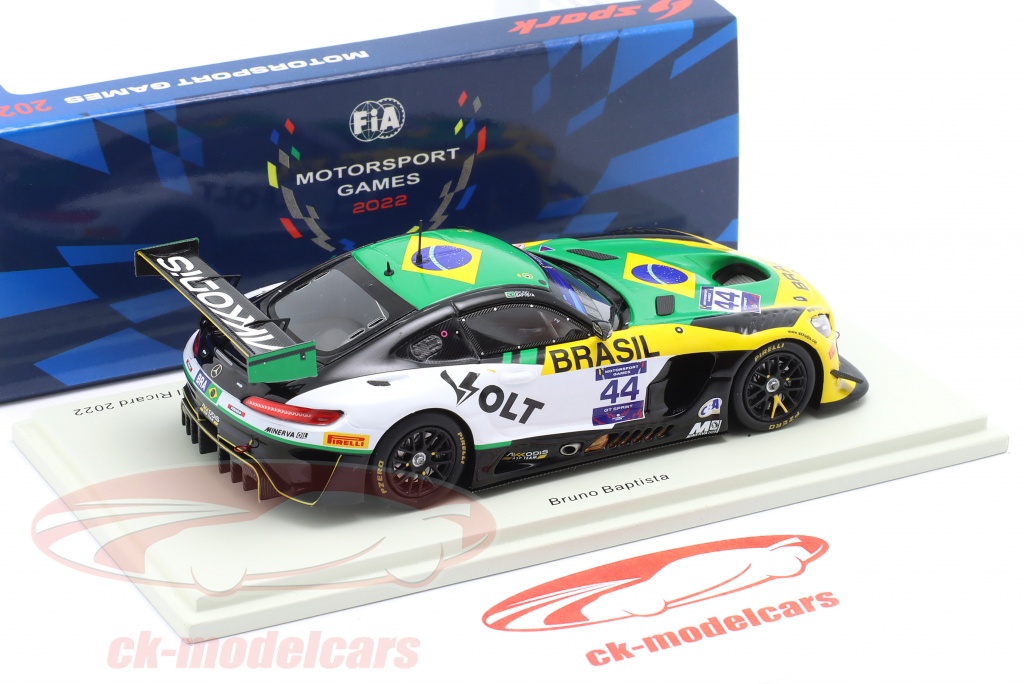 Spark S1071 - Mercedes Benz GT Blanc - 1/43 - Miniature Neuve - Prévente