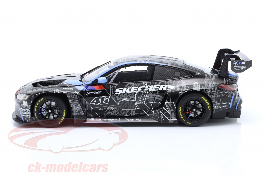 BMW M4 G82 GT3 N°46 Team WRT – Rossi Test Car 2023 – Minichamps 1/18 – Occasion