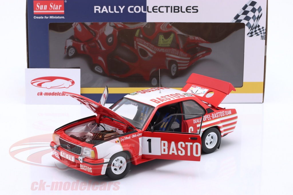 Sunstar 5395 1/18 Opel Ascona 400 G.Colsoul/A.Lopes-2nd Circuit des Ardennes | UK
