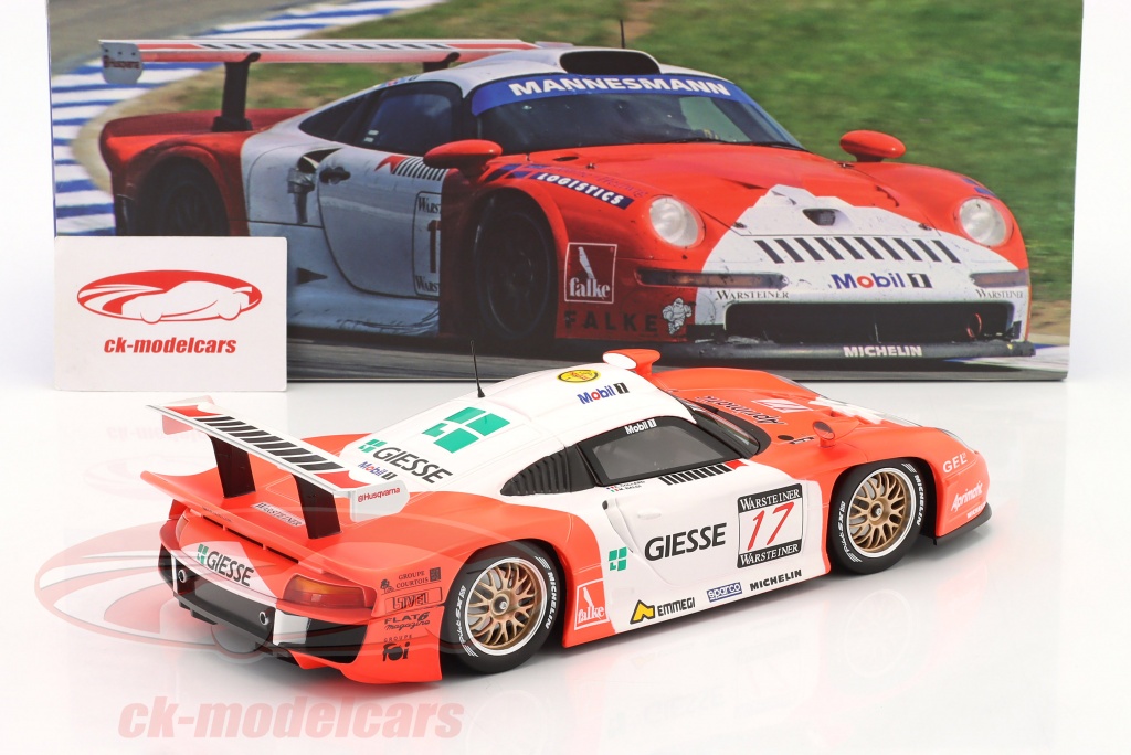 Porsche 911 GT1 #6 Team Warsteiner FIA GT 1997 (UT Models 1:18) Matosinhos E Leça Da Palmeira