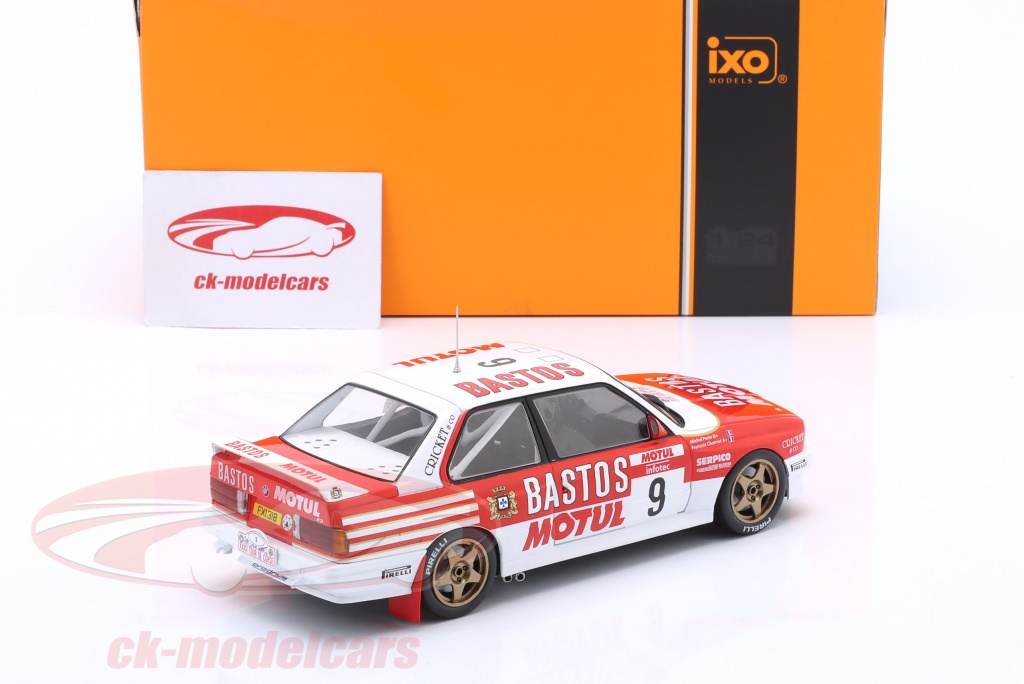 Décalcomanies (stickers) 1:18 Pour BMW M3 E30 Bastos - Tour De Corse 1991