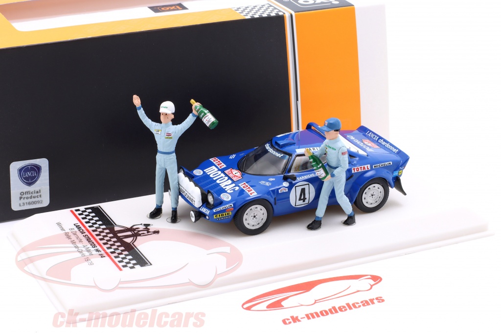 Miniatura Carro Lancia Stratos - B. Darniche / A. Mahé - Winner Rallye Monte Carlo 1979 1 18 Minichamps