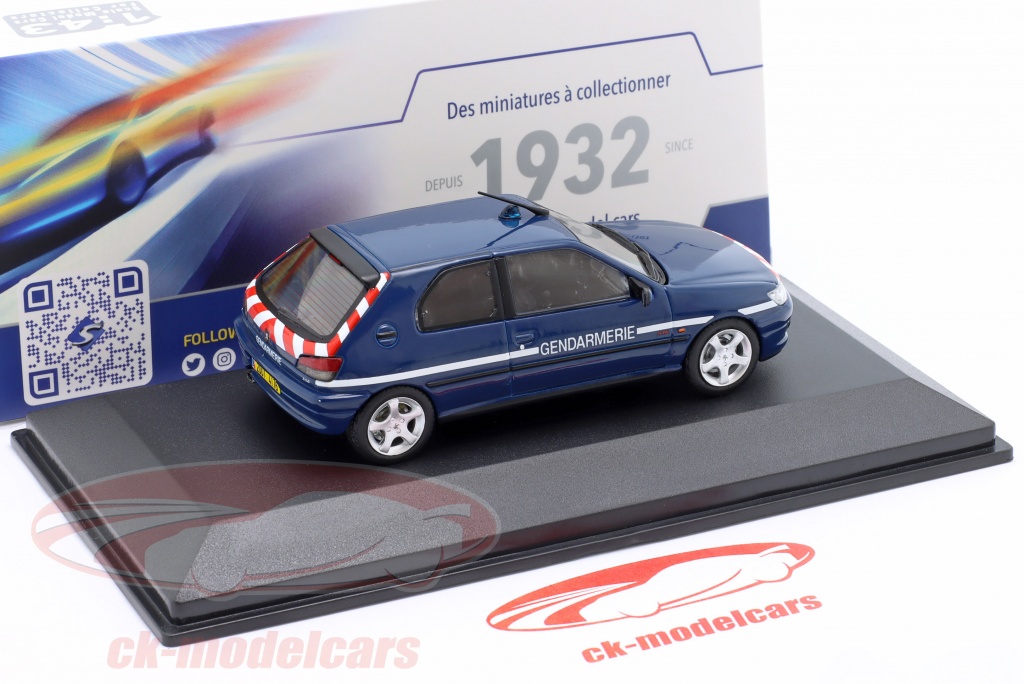 Peugeot 306 2 Portes – 1995 – Vert – Échelle 1/43 – Minichamps – Très Bon état