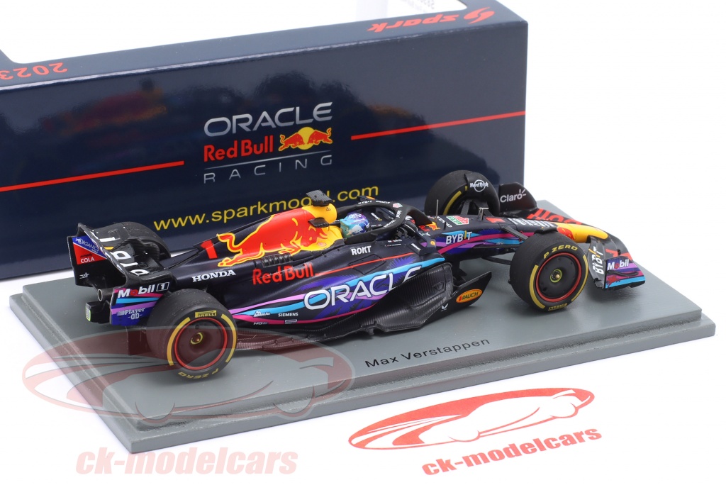 Max Verstappen Red Bull RB19 n° 1 Vainqueur GP Monaco 2023 F1 1/43