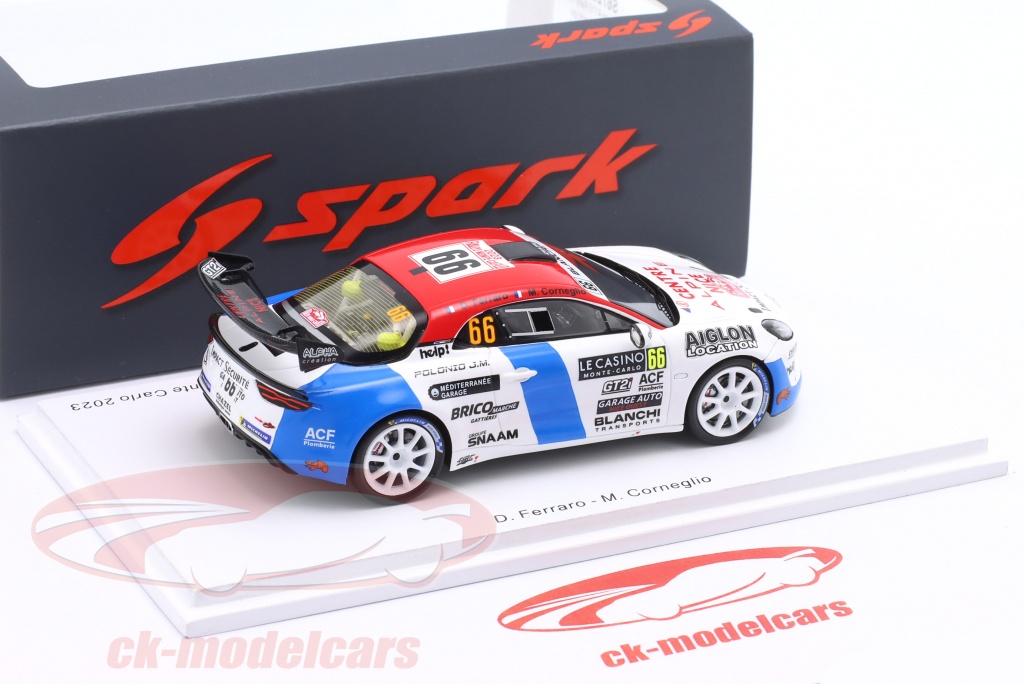 Décalcomanies 1/43 Alpine A110 Rally RGT Panagiotis - Rallye Monte-Carlo 2023 | Réf. 2609 | Fabrication Française