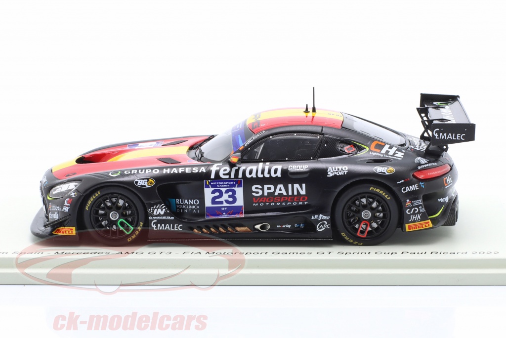 SG706 – SPARK 1/43 - MERCEDES-AMG GT3 Mercedes-AMG - Nürburgring 2020 - Little Bolide