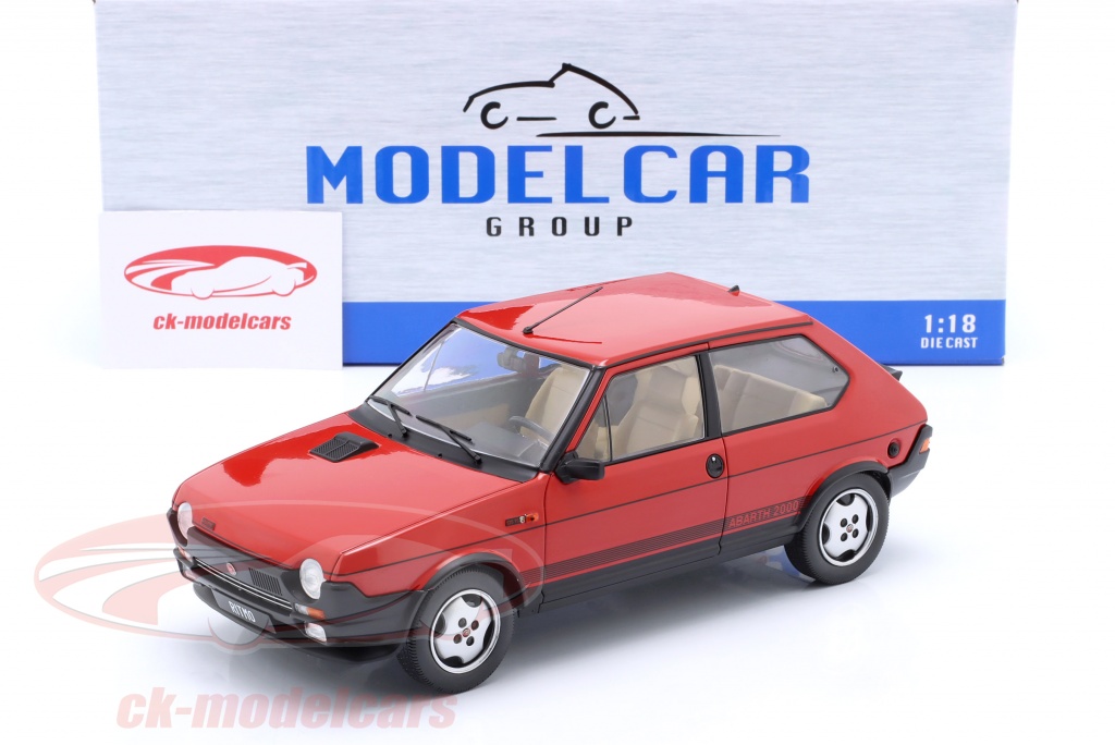 Modèle Réduit FIAT OTTIMO Sportback 1:18 - Métal Die-cast Rouge - Neuf, Pour Collection Ou Décoration