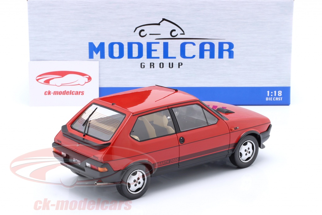 MCG18417 Fiat Ritmo TC 125 Abarth Silver MCG 1/18