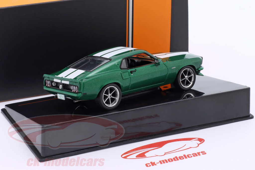 Premium X 1:43 Ford Mustang Mach 1 1973 Argent PRD398J modèles moulés