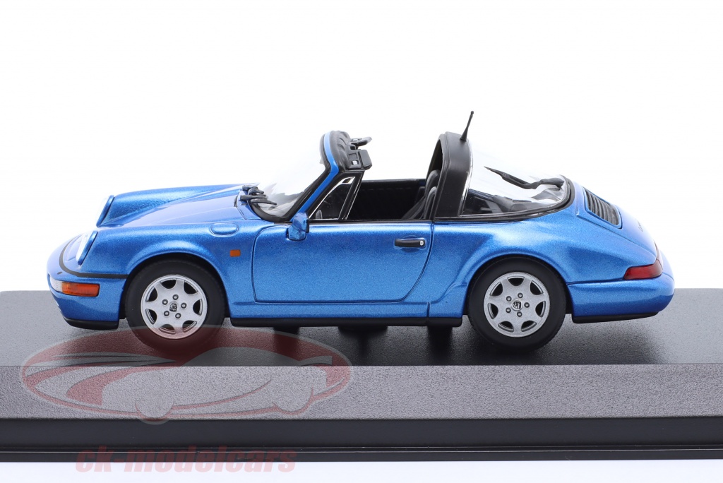 Porsche 911 Carrera 4 Targa Type 964 1991 Bleu Foncé