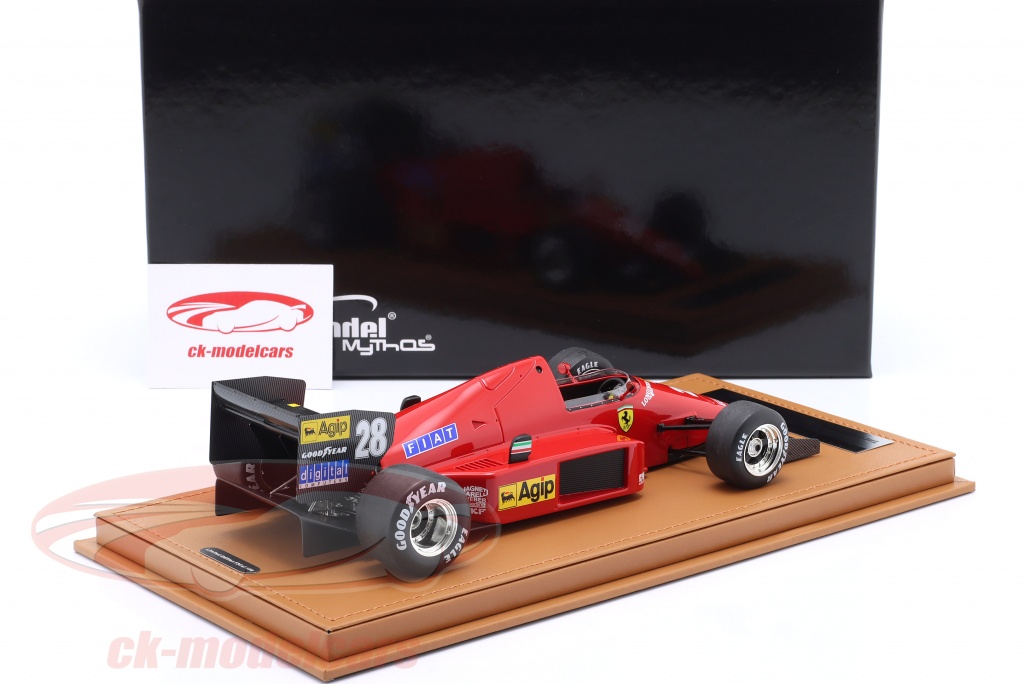 1986 Stefan Johansson | Brazilian GP - 1/18 TecnoModel - Racing