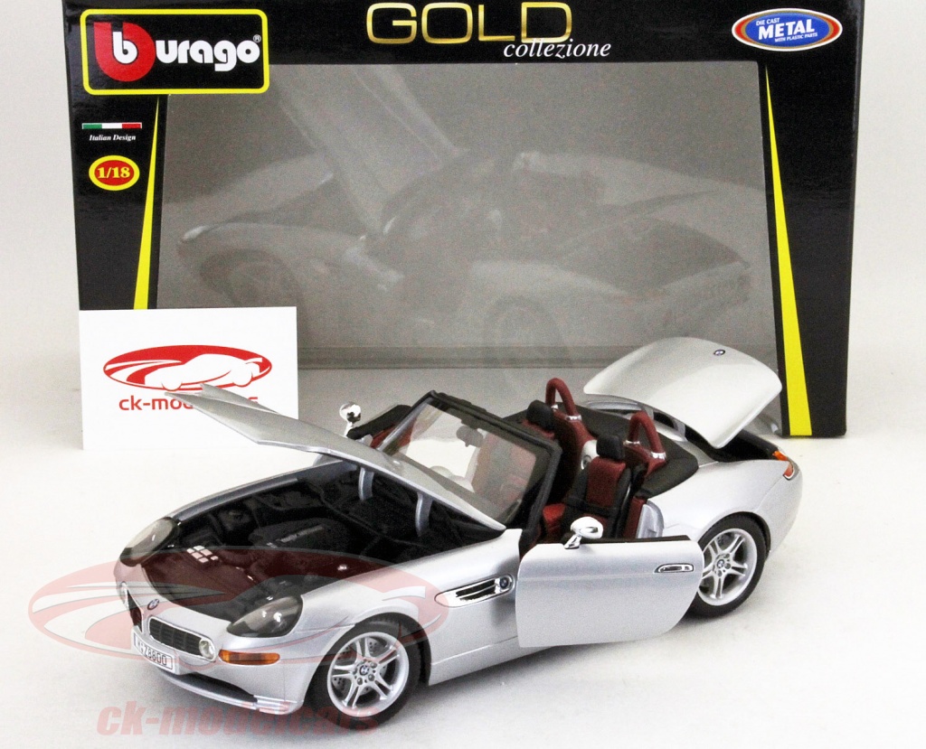 Miniature Bburago BMW Z8 Rouge Échelle 1:18 - Modèle 3377R - NEUF Dans Sa Boîte