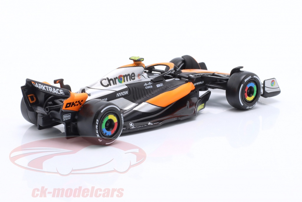 Figurine Bburago McLaren MCL60 Lando Norris #4 - Échelle 1/43, Modèle F1 2023 - Neuf, Pour Collection