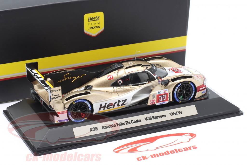 OPO 10 - Voiture Miniature de Collection 24H Le Mans 1/43 Compatible avec Toyota TS050 Hybrid GAZOO Racing 2017 - ALA41