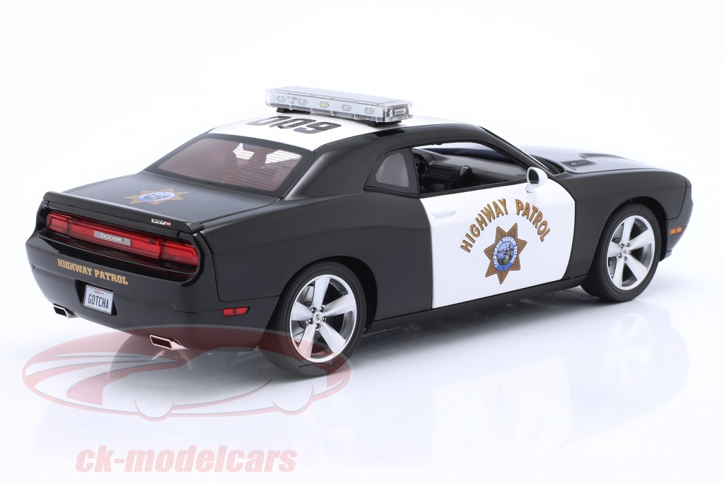 DODGE CHALLENGER SRT8 2009 NCIS : LOS ANGELES (2009-2022) NOIR