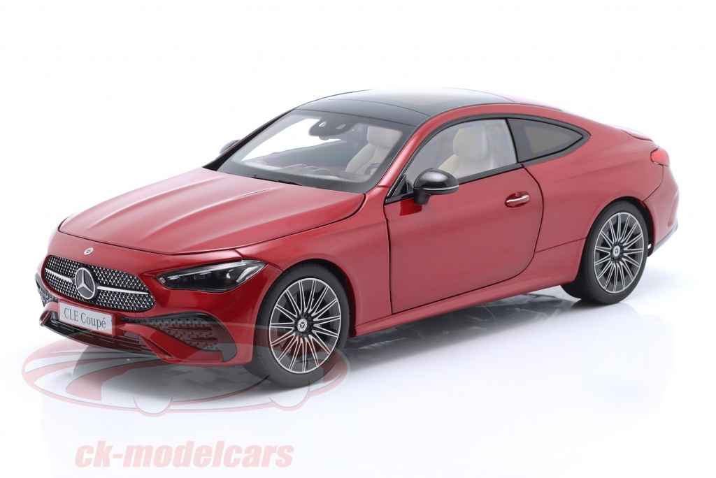 norev-1-18-mercedes-benz-amg-line-cle-coupe-c236-2023-patagonia-red-metallic-b66960596/