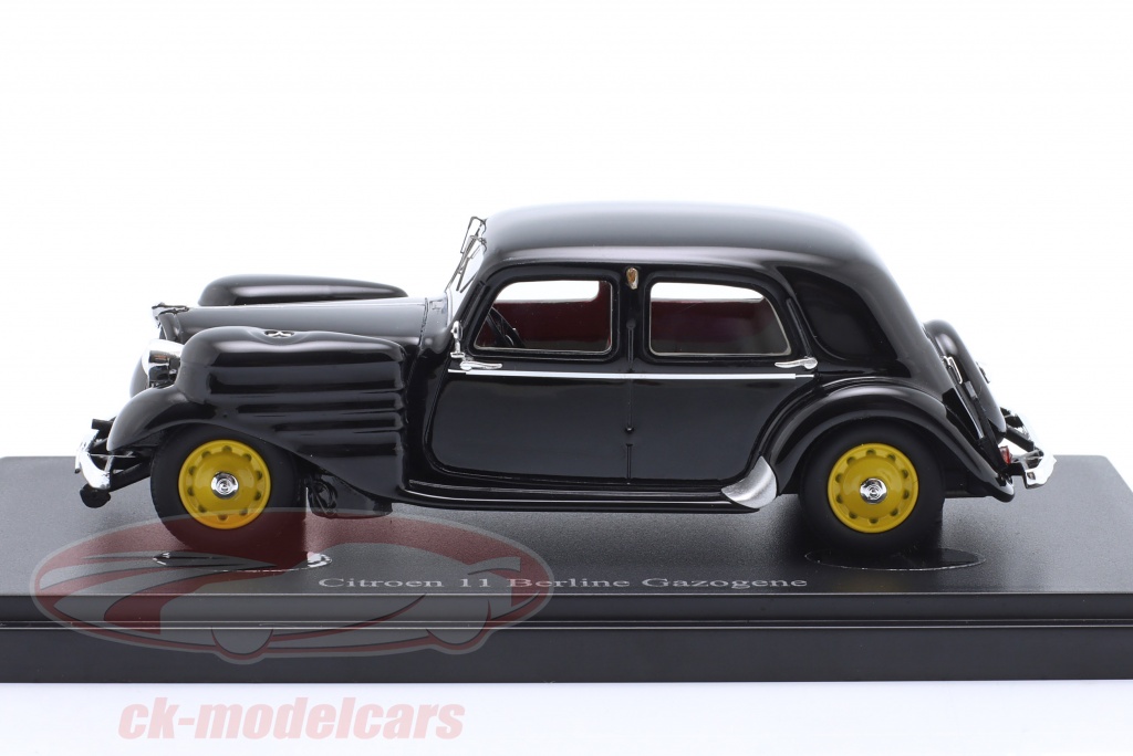 Modellino AutoCult 1/43 Citroën Traction 11 Berlina Gazogene 1938 - Nera