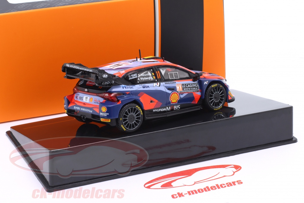 1:18 IXO Hyundai I20 #Rally1 #11 Wm Rally Monte Carlo Neuville 2023