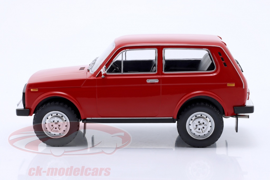 Lada Model Build ModelCarGroup 1:18 Lada Niva Year 1976 red ModelCar Group MCG18129 ...