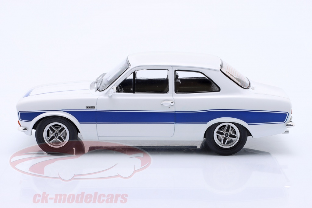Modèle Réduit Ford Escort MK1 RS 2000 1973 - Échelle 1:18 - Orange - Diecast MCG