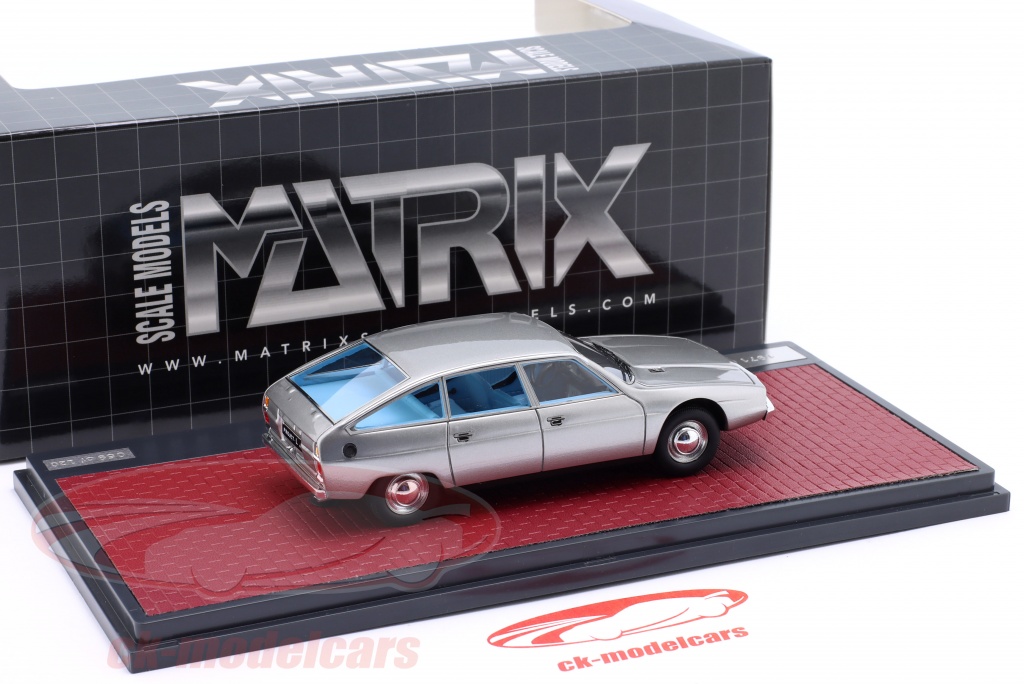 Citroën Projet L 1971 Miniature Matrix 1/43 – Résine Blanche Neuve