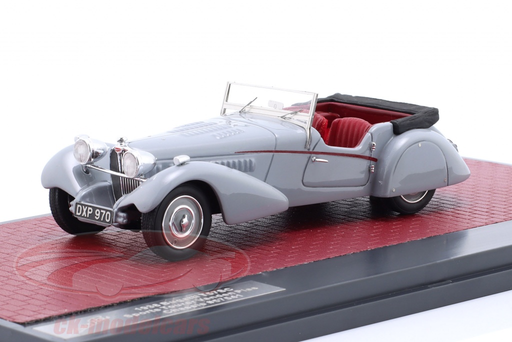 Bugatti T57SC Roadster vdPl gray 1:43 – Thomas Langejürgen