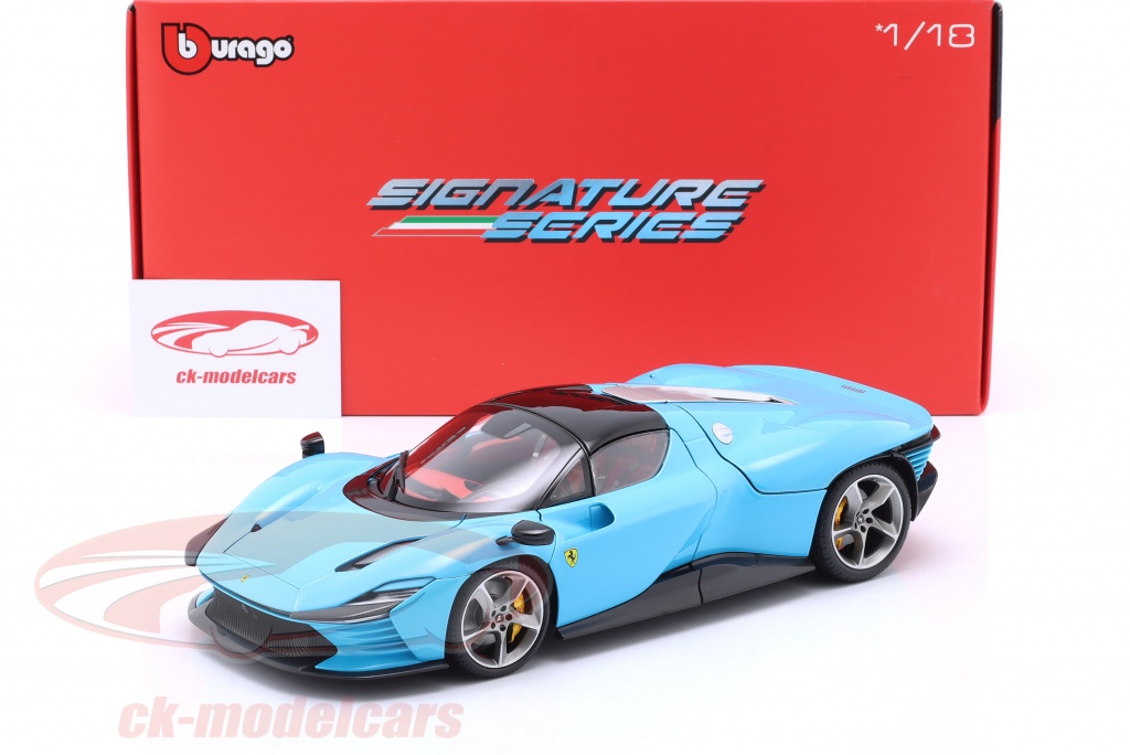 Modellino Ferrari Daytona SP3 1/18 Bburago - Colore Bianco Per Collezionisti - Foto 11