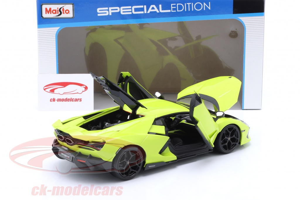 Maisto-1/18 Lamborghini Huracan krachtige auto, M31391, groen