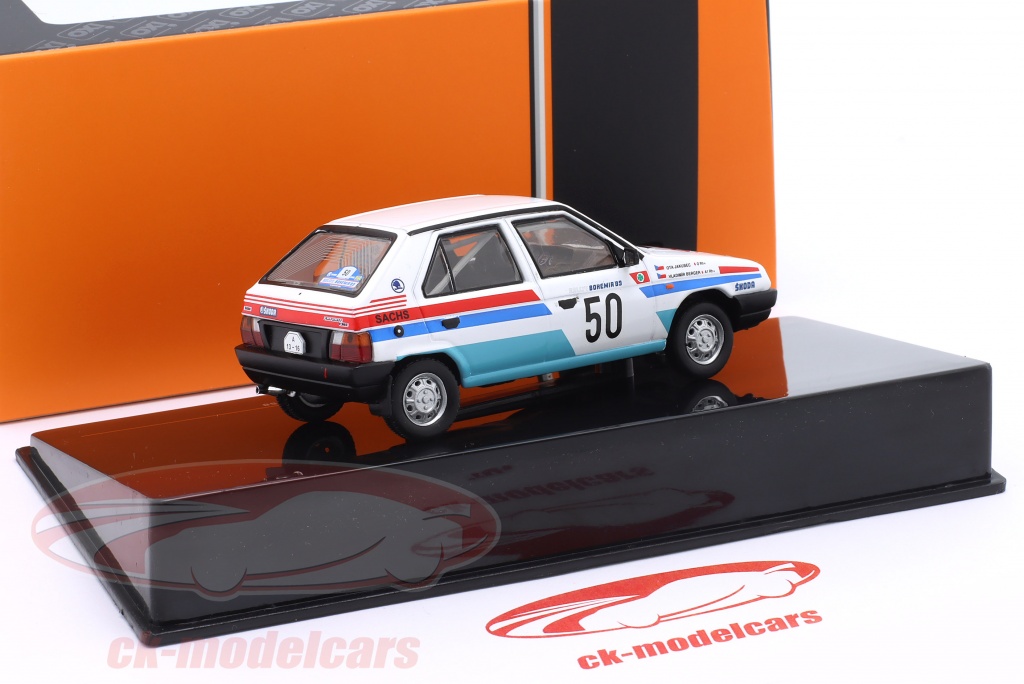 IXOMODELS,SKODA Favorit 136L #50 Rallye de Bohemia 1989 V.BERGER / O