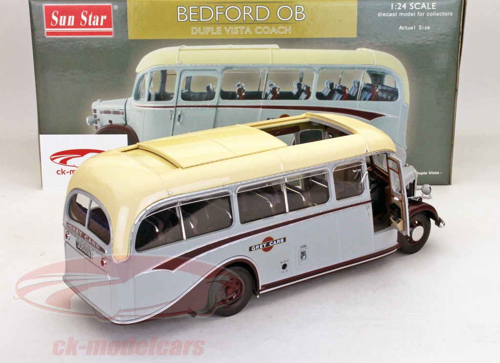 Bus Bedford Miniature Sunstar échelle 1/24 - Modèle De Collection