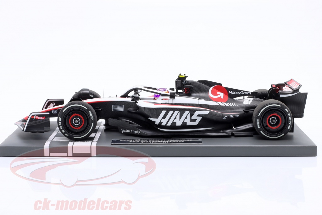 1/18 Minichamps 2023 Formula 1 Nico Hülkenberg Haas VF-23 #27 Bahrain GP Car Model 1/18 Minichamps 2023 Formula 1 Nico Hülkenberg Haas VF-23 #27 Bahrain GP Car Model