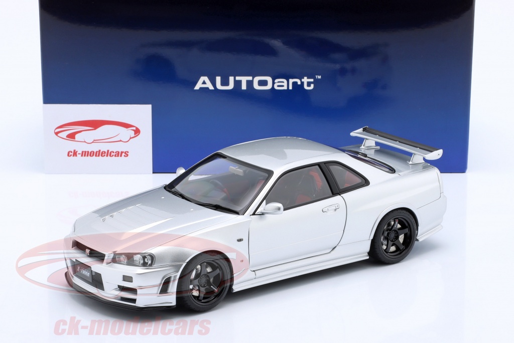Nissan Skyline GT-R (R34) Z-Tune Violet de Minuit 1/18