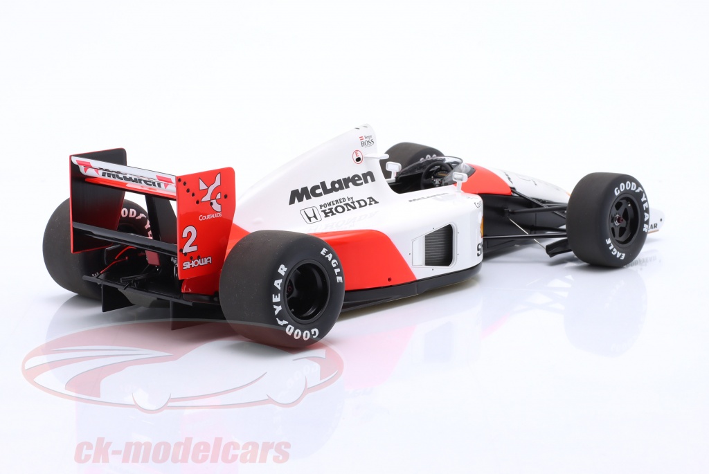 AUTOart 89151 1/18 McLaren Honda MP4/6 - Gerhard Berger GP Giappone 1991 #2 - Modellino Nuovo - Foto 2