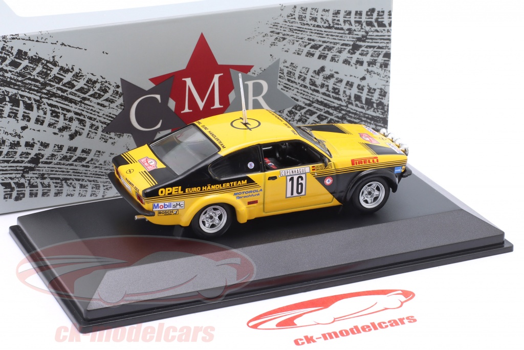 Décalcomanies 1/43 Opel Kadett Rallye Monte-Carlo 1970 - Pilote Jean Ragnotti - Neuf Pour Maquettistes