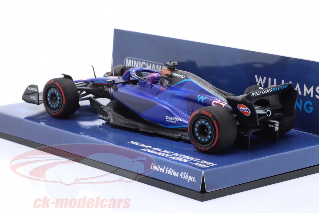 Minichamps Williams FW45 - 2023 American Grand Prix - #23 A. Albon 1:43