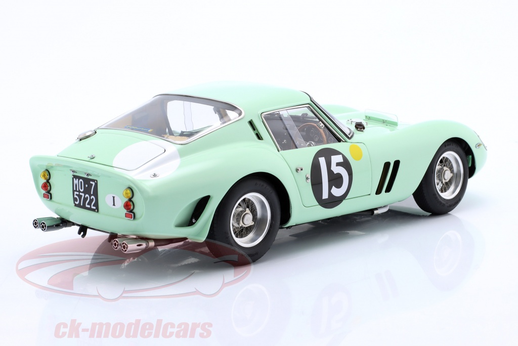 Modèle réduit Ferrari 250 Gto 1962 Goodwood Tourist Trophy Vert Clair