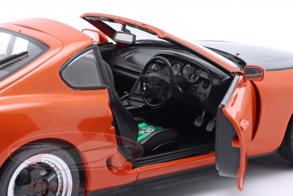 Modellino Auto LCD Models 1/18 Toyota Supra A80 Coupè Black