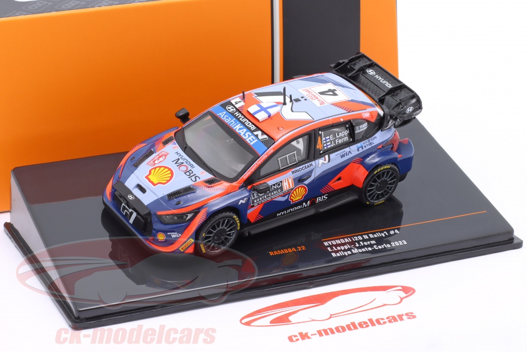 HYUNDAI i20 N°4LAPPI/FERM CROATIE 2023 1/18 IXO 160B.22