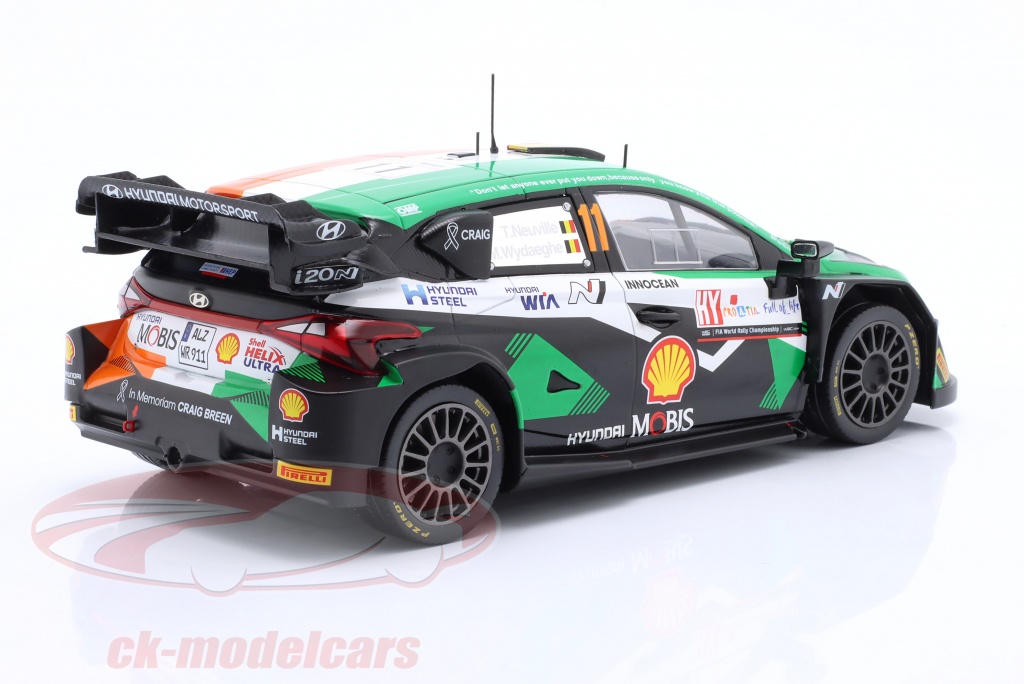 HYUNDAI I20 N RALLY1 #11 CROATIA RALLY 2022 NEUVILLE WYDAEGHE IXO
