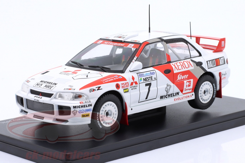 Altaya 1 24 Mitsubishi Lancer Evo III 7 Ganador Rallye 1000 Lakes 1996 altaya-1-24-mitsubishi-lancer-evo-iii-7-ganador-rallye-1000-lakes-1996