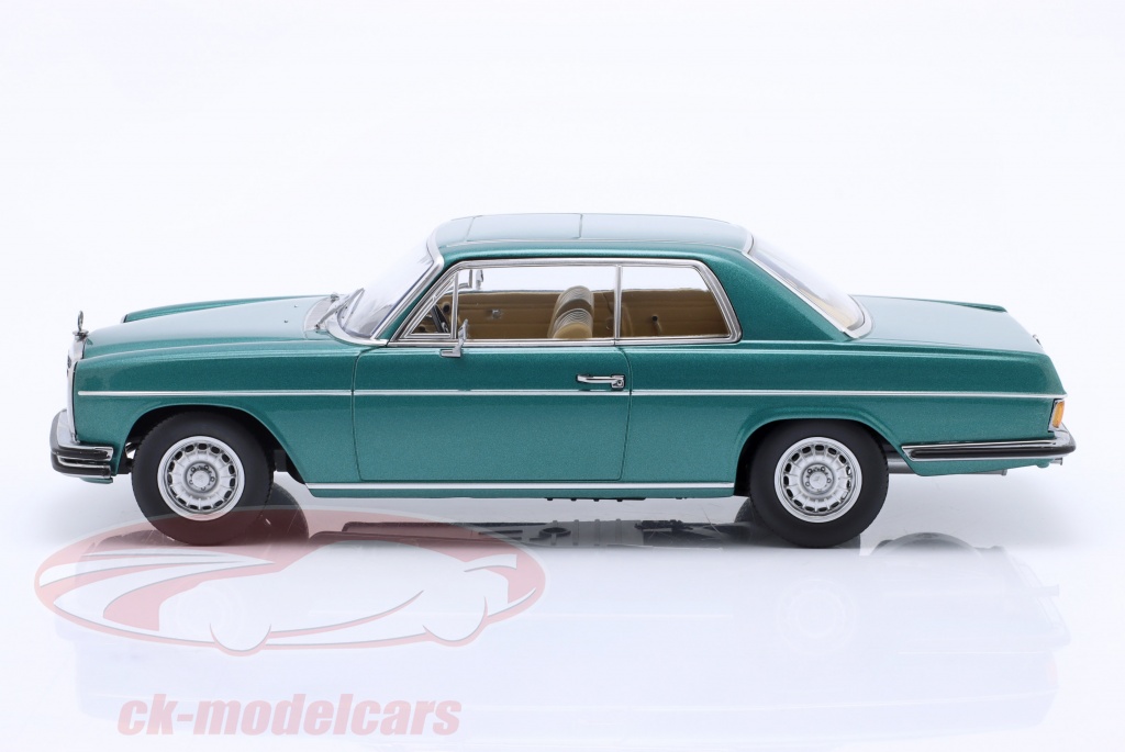 KK-Scale 1:18 Mercedes-Benz 280C/8  W114  Coupe Année De Construction 1969 Vert Metallique Kkdc181164