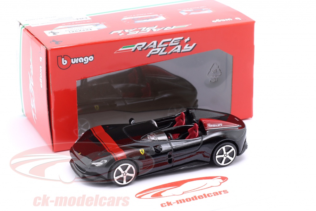 Ferrari Monza SP2 Bburago 1:43 - Miniature Bleue, Boîte Rigide, Collection