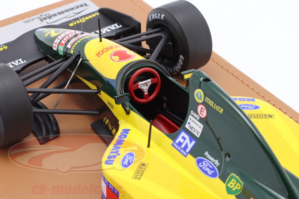 Miniature Casque F1 Johnny Herbert ONYX 1/12 - Modèle Collection HF008, Occasion En Excellent état